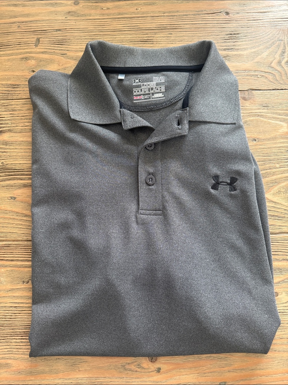 Under Armour Men’s Gray Performance Polo